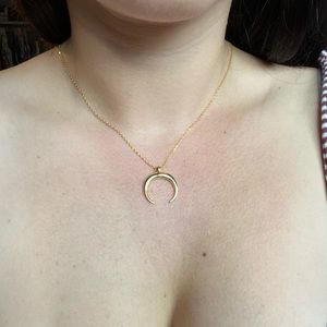 Crescent Horn Necklace